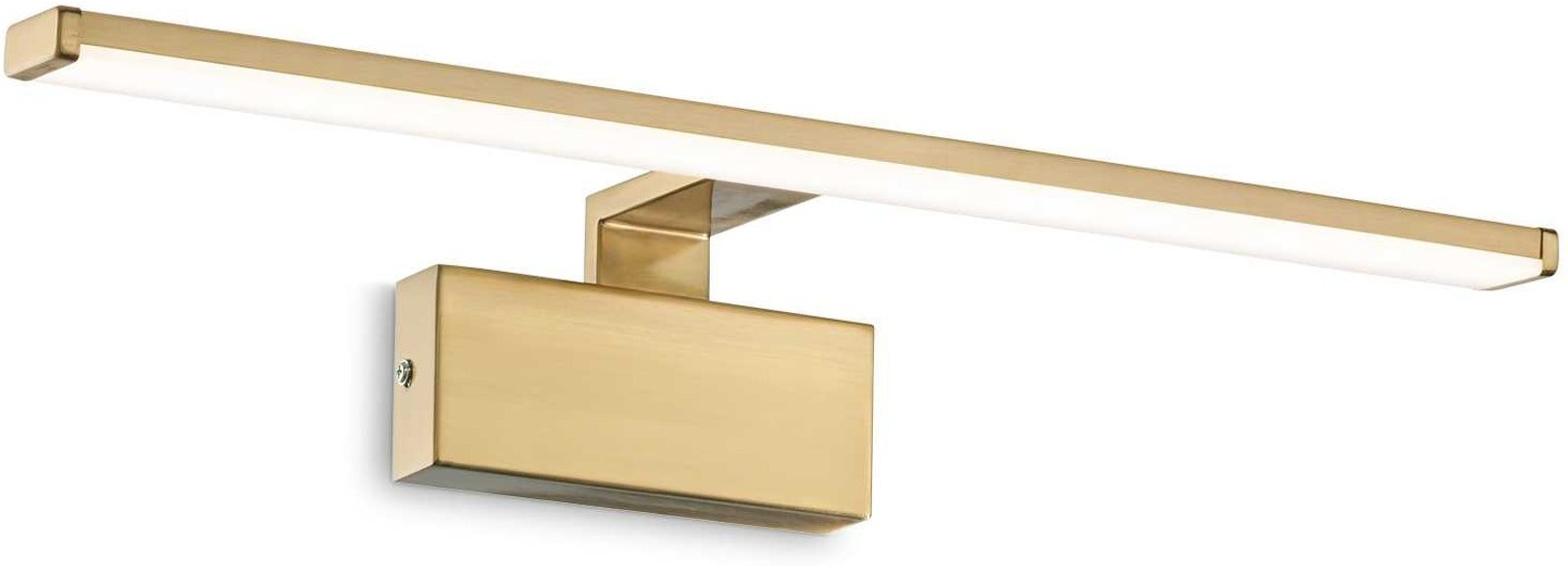 Væglampe Ideal Lux Alma messing metal LED 12W 1020 lm H9×B15×L51 cm