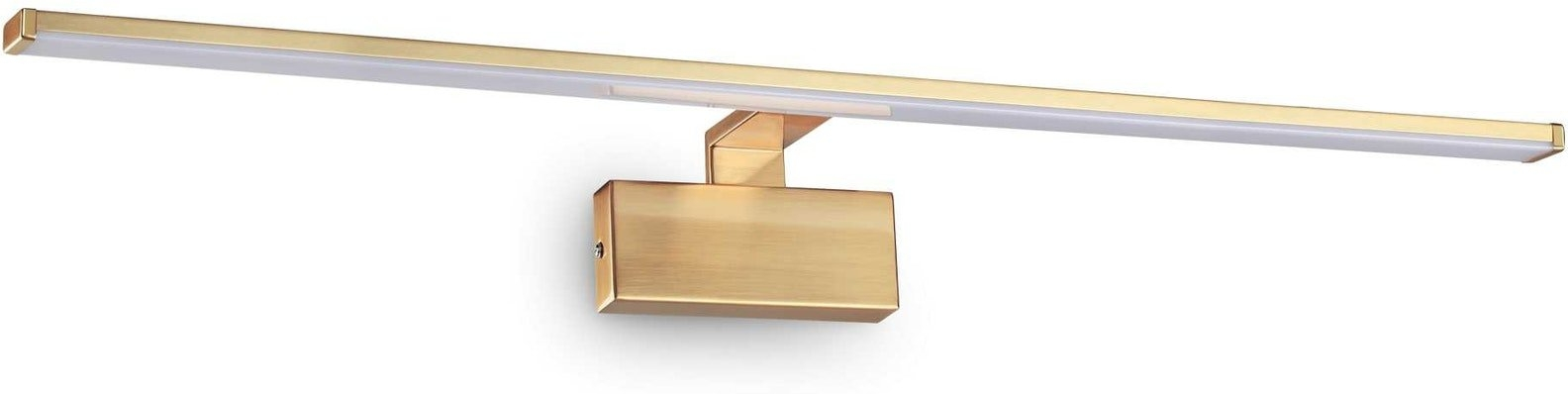 Væglampe Ideal Lux Alma, messing, integreret LED 1620 lm, varmhvid 3000K, L81 x B15 x H9 cm, 20W