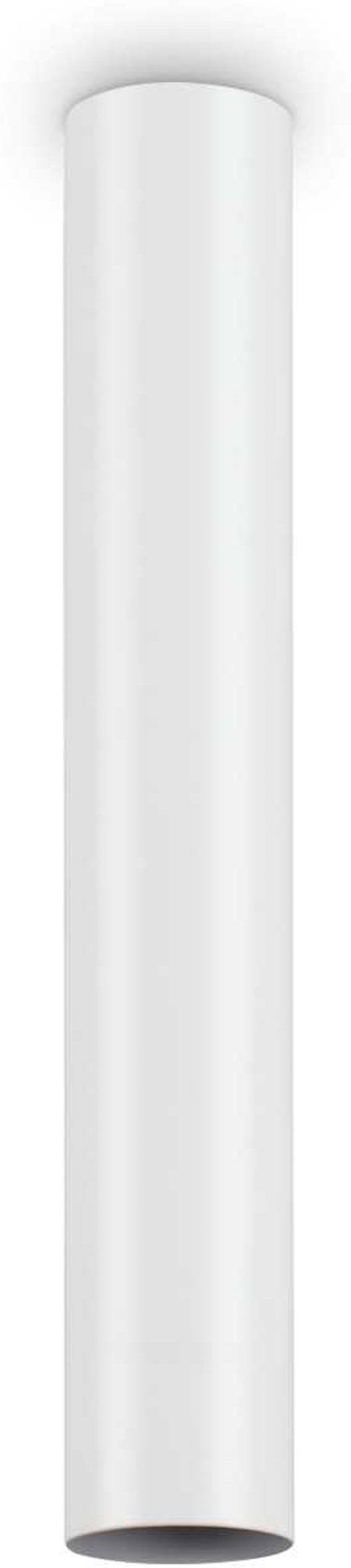 Loftlampe Ideal Lux Look Ø6 x H40 cm hvid/krom metal GU10 480 lm 3000 K