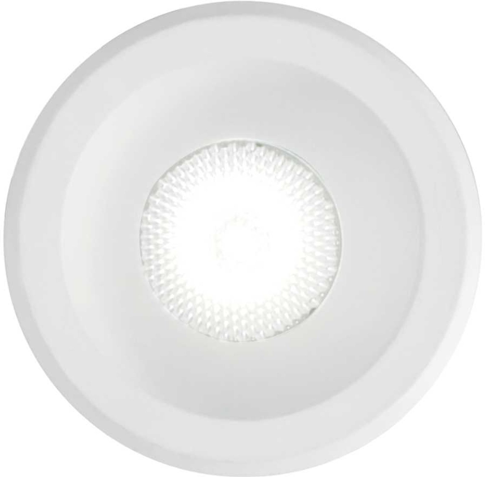 Ideal Lux Virus indbygningslampe/downlight LED 3W/3000K 210 lm Ø4 cm hvid