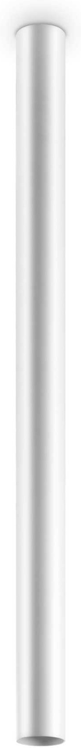 Loftlampe Ideal Lux Look hvidmalet metal Ø6 x 95 cm GU10 5W 480 Lm 3000 K