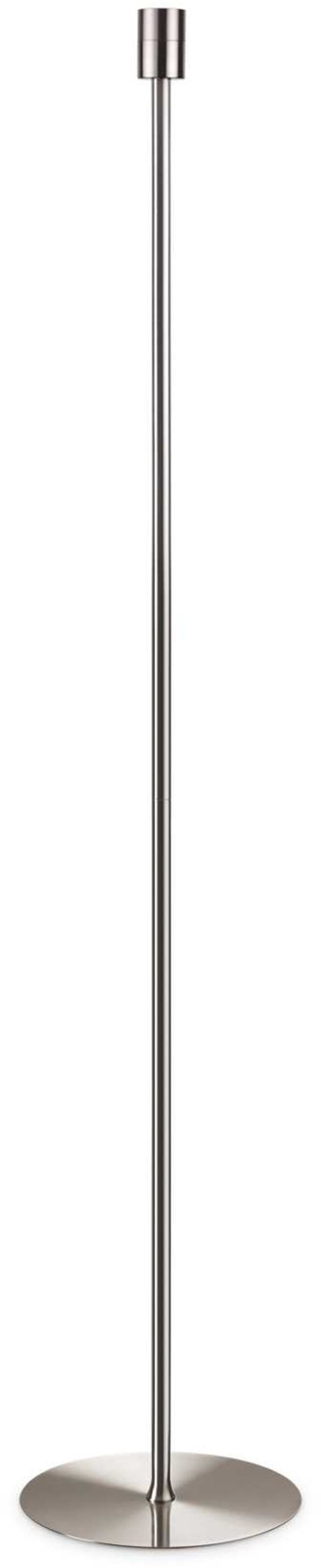 Gulvlampe Ideal Lux Set Up nikkelfarvet metal aluminium skandinavisk standerlampe Ø28x145 cm
