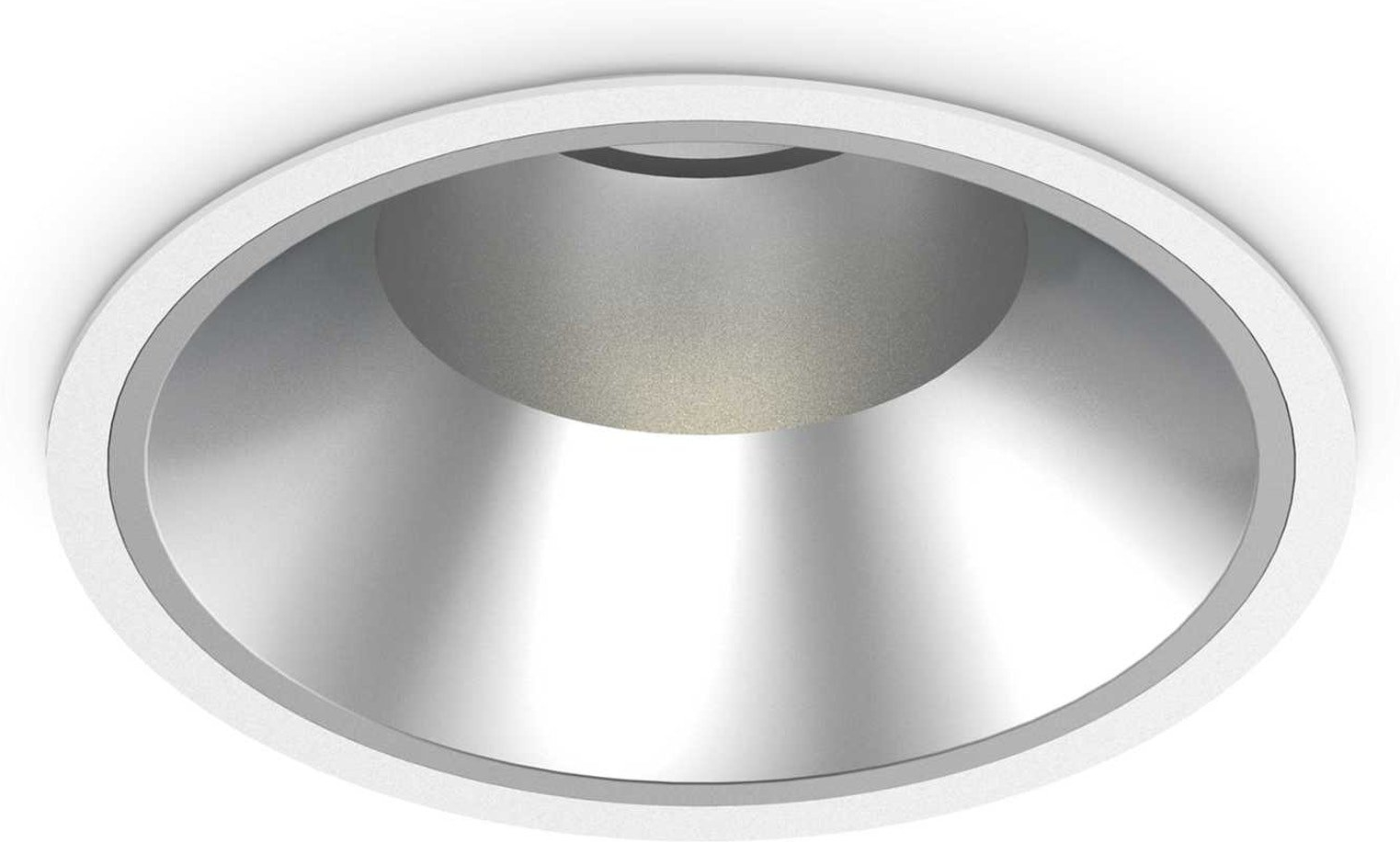 Indbygningslampe Ideal Lux Off LED Downlight Ø21,8×H13,2 cm IP54 4800 lm 4000 K hvid