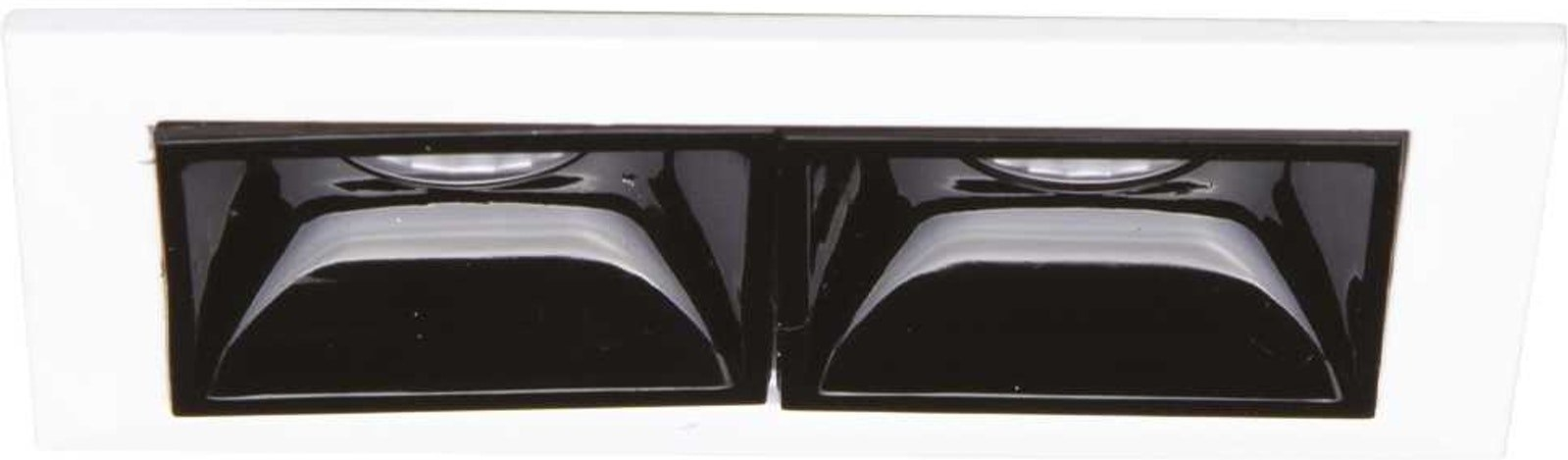 Indbygningslampe Ideal Lux Lika LED-spot 6W 500 lm, 4000K, aluminium/metal, sort/grå