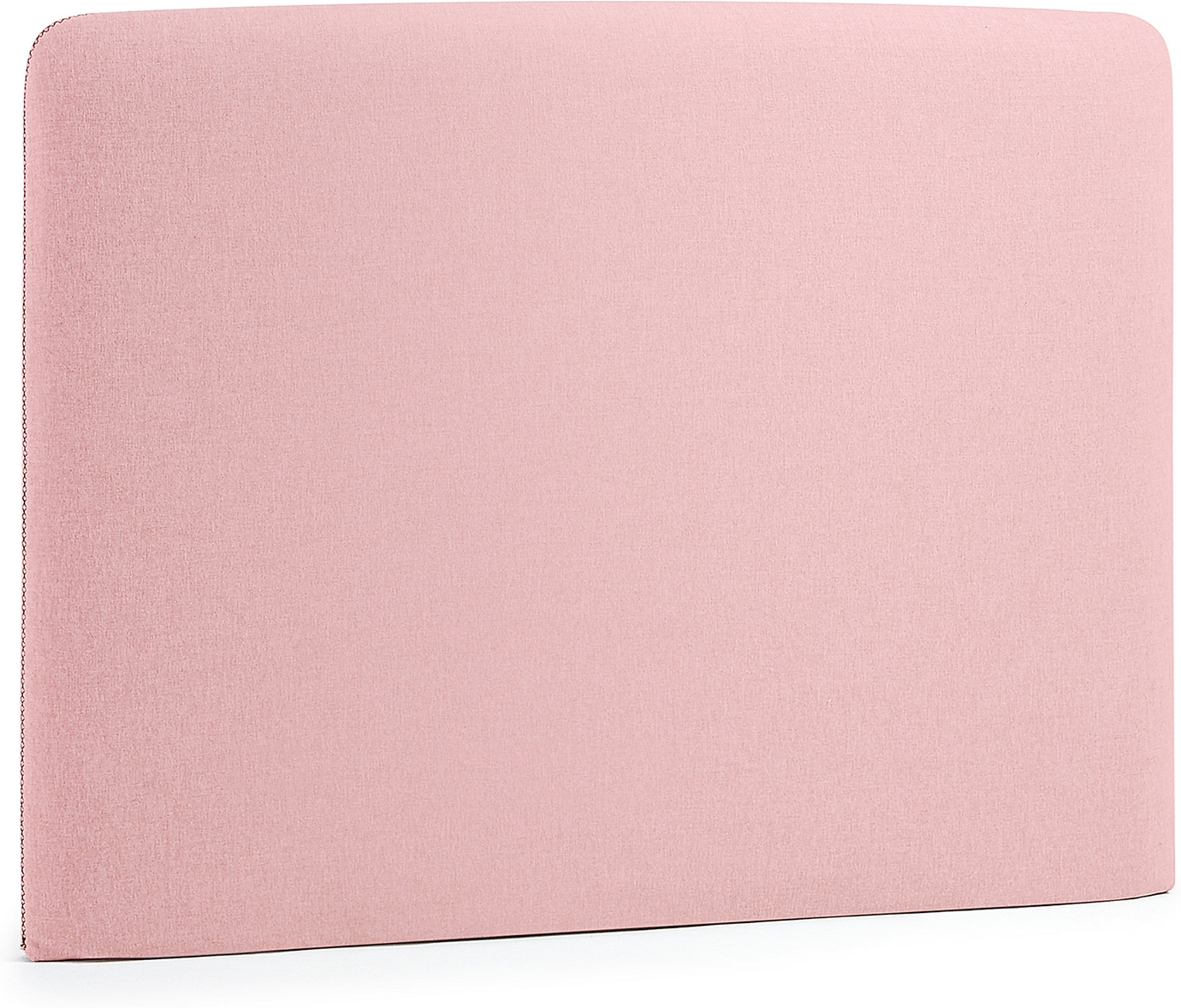 Sengegavl Kave Home Dyla polstret lyserød 76x108 cm til 90 cm madras