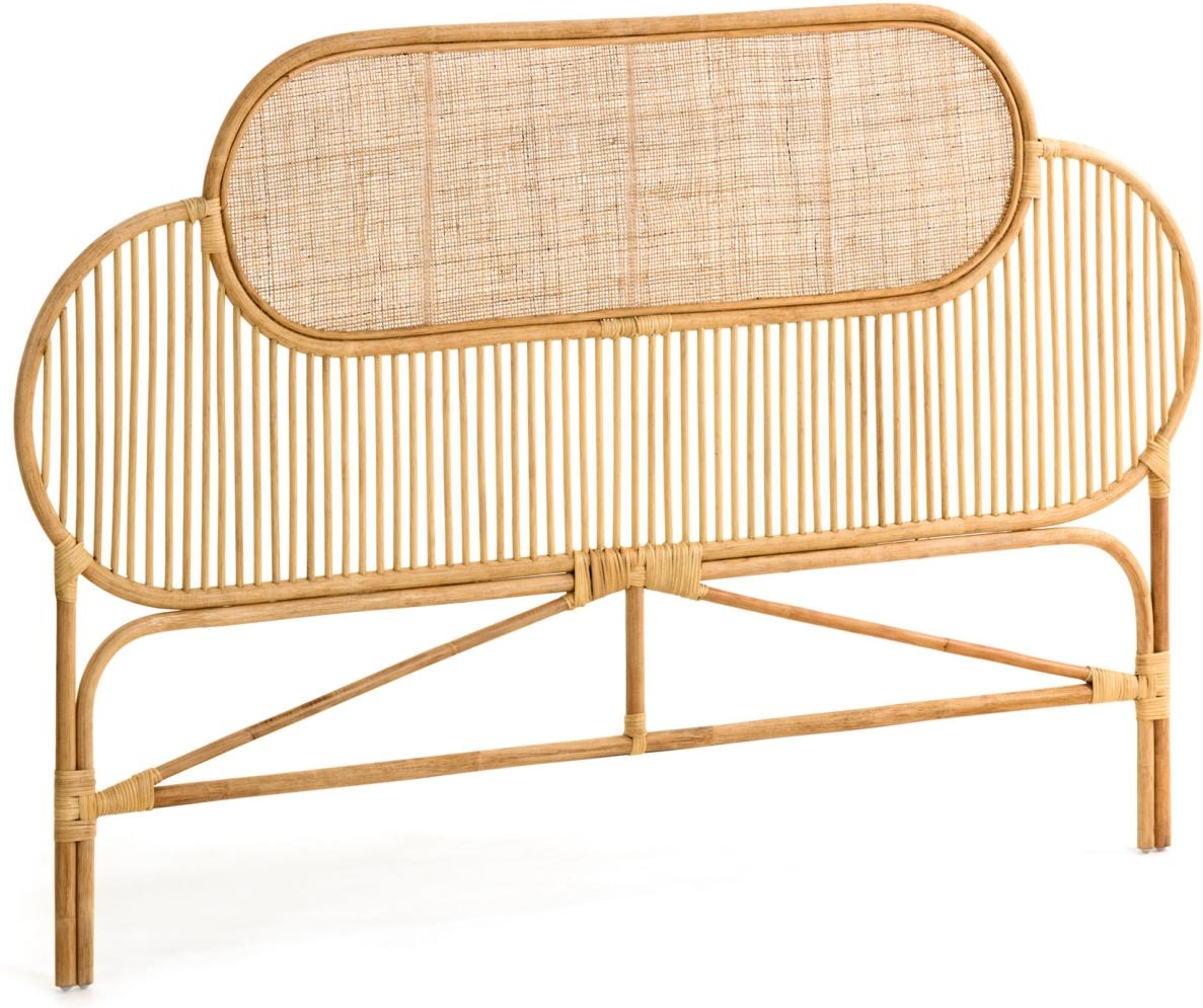 Sengegavl Kave Home Lalita natur økologisk rattan H120xL170 cm
