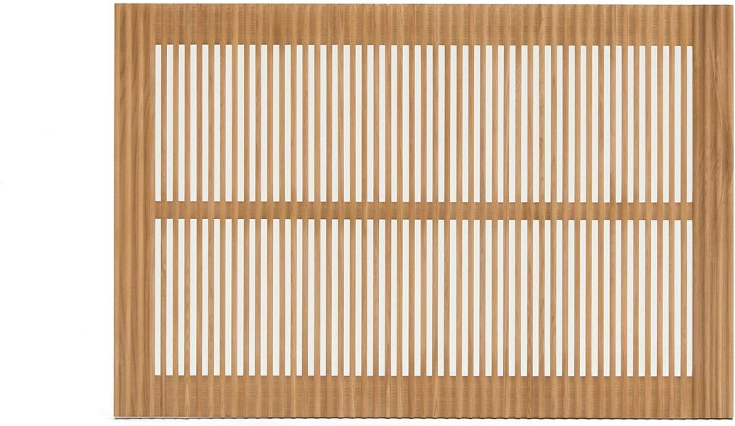 Sengegavl Kave Home Beyla hovedgærde i FSC-certificeret asketræ B105 x H70 cm