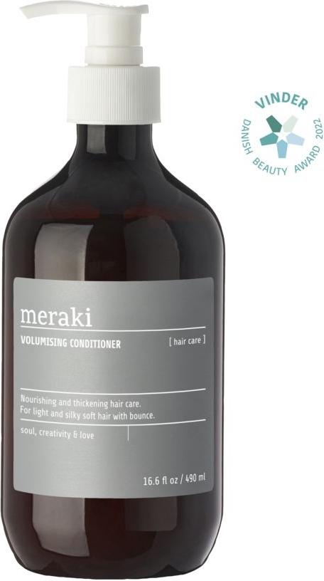 Balsam Meraki Volumising Conditioner 490 ml - fugtgivende med provitamin B5 & økologisk kokosolie