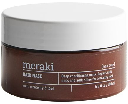 Hårmaske Meraki Hair - dybdevirkende hårkur med sheasmør & provitamin B5 til naturlig glans