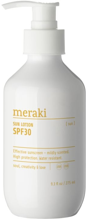 Solcreme SPF 30 Meraki Mildly Scented Sun Lotion - vegansk E-vitamin & mild duft