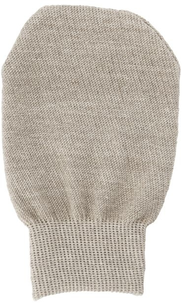 Eksfolierende Handske Meraki Borago - Beige Hør/Bomuld 13x21 cm