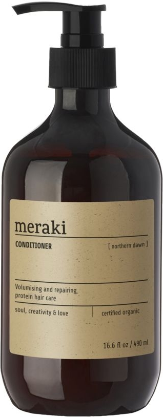 Hårbalsam Meraki Northern Dawn - økologisk volumengivende conditioner med aloe vera & citrusduft