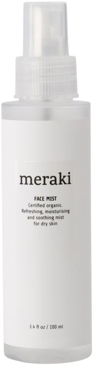 Meraki Facial Care Favorites ansigtsmist - økologisk hydrerende face mist med Earth Marine Water, aloe vera & glycerin, Svanemærket