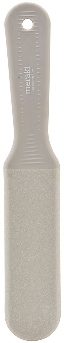 Fodfil Meraki Fodfil - Effektiv glasfodfil i grå ABS 5,5 x 27,8 cm