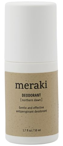 Roll-on deodorant Meraki Northern Dawn 50 ml Økologisk plejende deo med frisk appelsin- og cedertræsduft