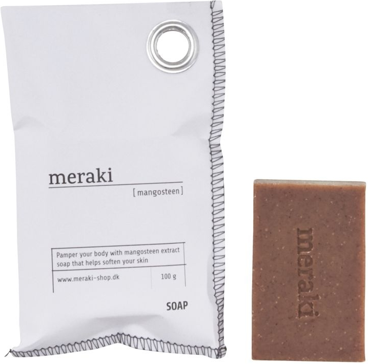 Håndsæbe Meraki Mangosten 100 g - Brændt henna, silkebløde hænder med mangosteen-ekstrakt