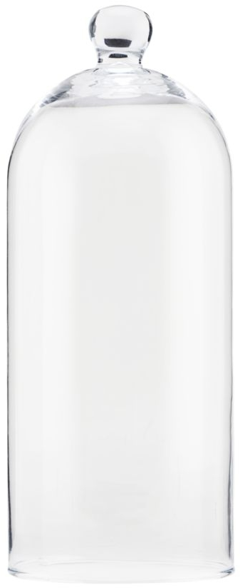 Glasklokke Meraki Domie Ø12 x H29 cm - elegant displayboks i klart glas