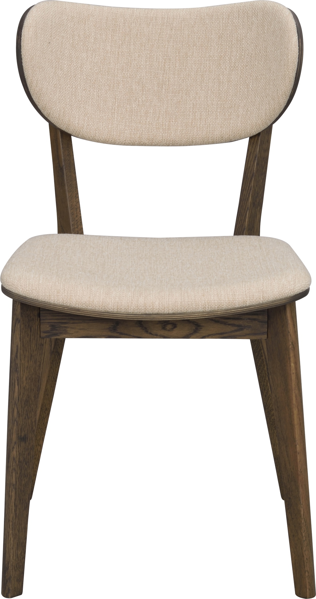 Spisebordsstol Rowico Kato 2-pak FSC-egetræ brun/beige