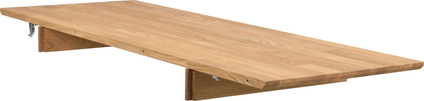 Tillægsplade Rowico Filippa i oliebehandlet massiv egetræ FSC-certificeret spisebordsforlængelse