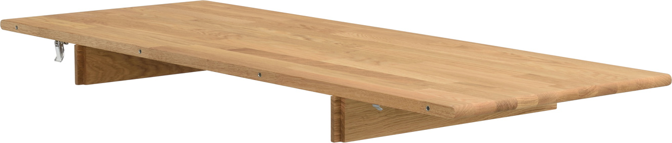 Tillægsplade Rowico Tyler i olieret massiv eg 45×120 cm FSC-certificeret udvidelsesplade til rundt spisebord