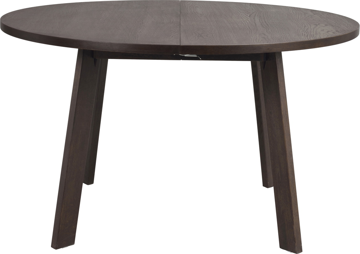 Spisebord Rowico Glenside rund Ø130 cm udtræk til 210 cm olieret egetræ FSC 100% skandinavisk design