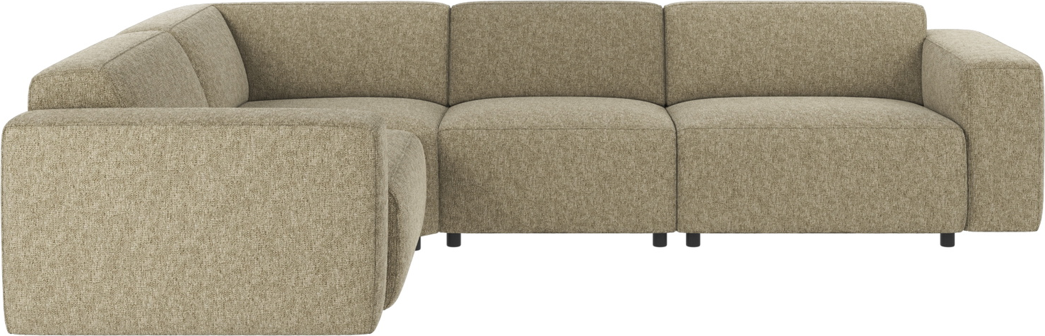 Hjørnesofa Rowico Willard modulsofa stof Max 55 grøn 297×219 cm