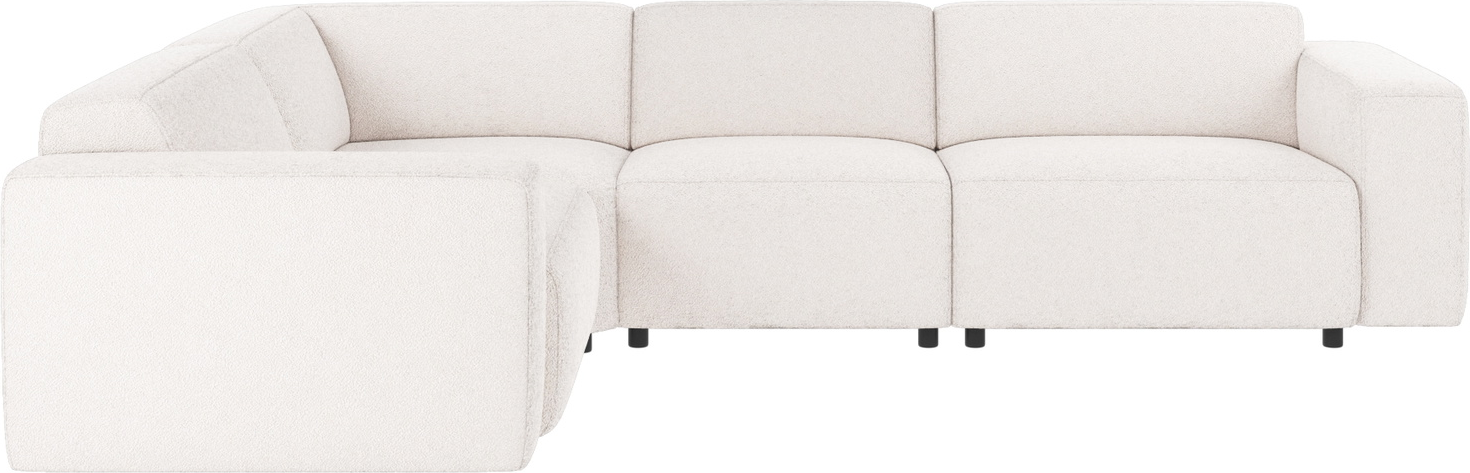 Hjørnesofa Rowico Willard Alice 101 hvidt stof modulsofa 297x219 cm