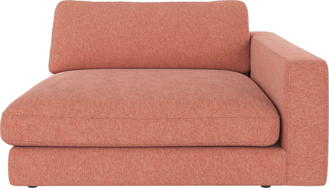 Sofaarmlæn modulsofa Rowico Duncan Brenda rød højre lang