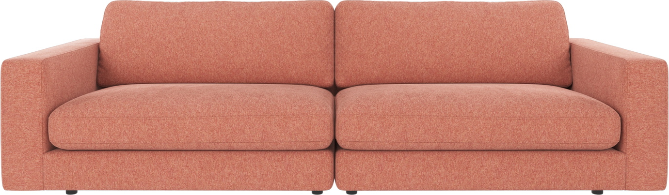 3-personers sofa Rowico Duncan Brenda 52 rød polyesterstof FSCÂ®-mix