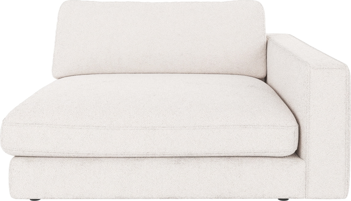 Højre lang modul armlæn Rowico Duncan til byg-selv sofa Alice 101 hvid