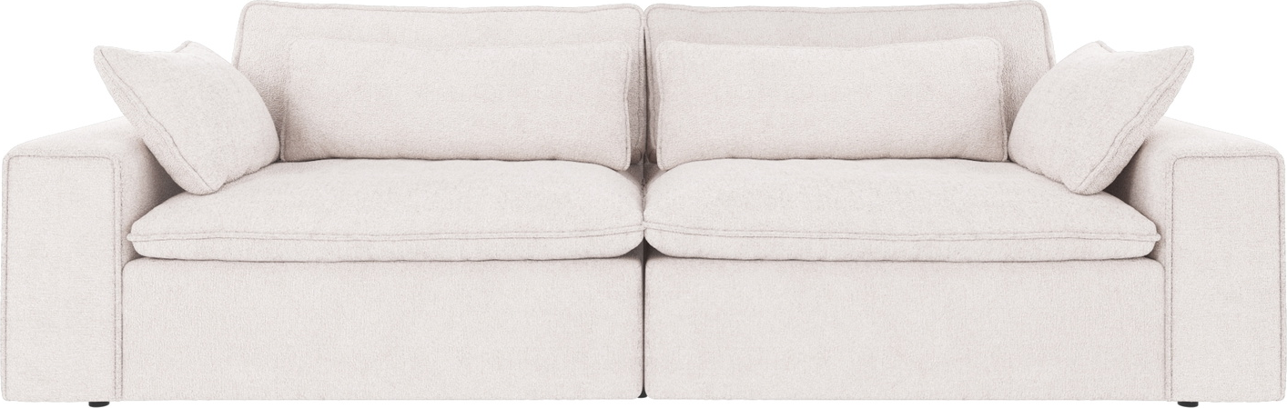 3-personers sofa Maxi Rowico Rawlins skandinavisk design i hvidt Greg 1 polyester H85×B259×D116 cm