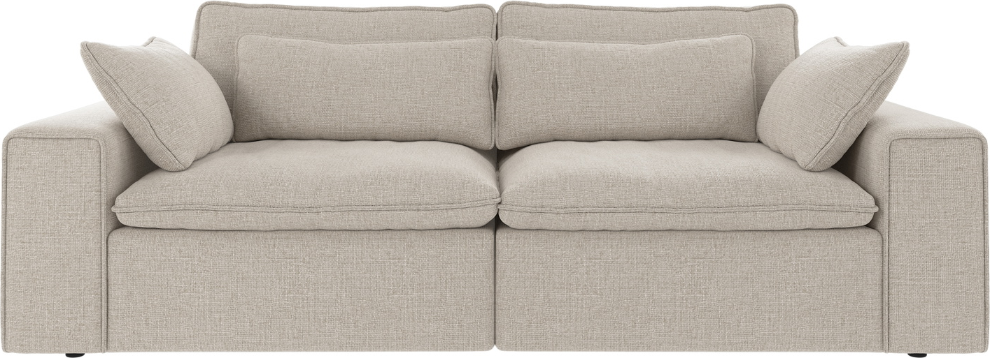 3-personers sofa Rowico Rawlins Robin 1 lysegrå polyesterstof FSC-mix 226 x 116 cm