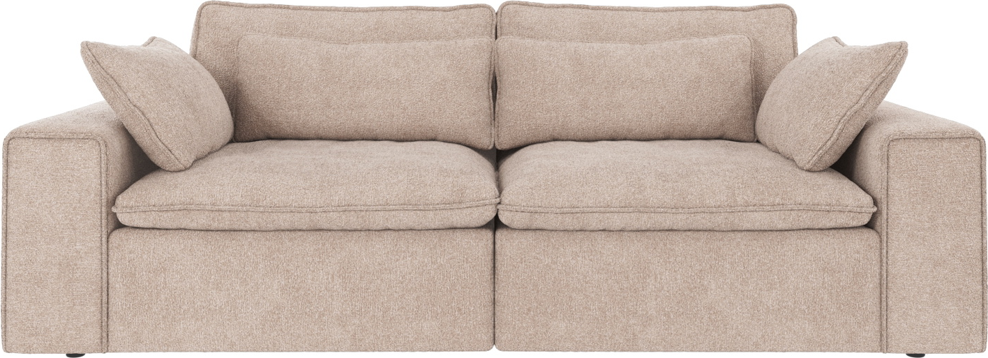 3-personers sofa Rowico Rawlins Greg 3 lysebeige - FSCÂ®-mix, Nozag-fjedre, Martindale 100.000