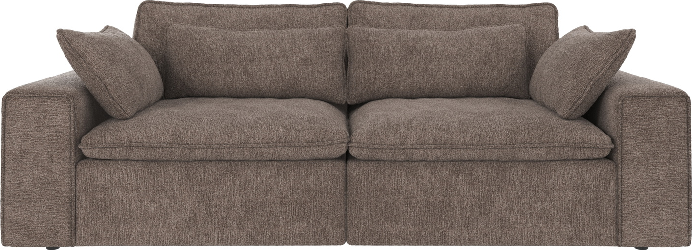 3-personers sofa Rowico Rawlins Greg 7 mørk beige 226x116x85 cm