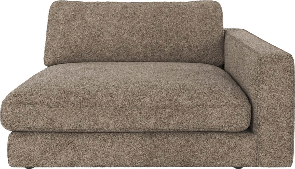 Rowico Duncan modulsofa højre armlænsmodul lang Anna 6 mørk beige