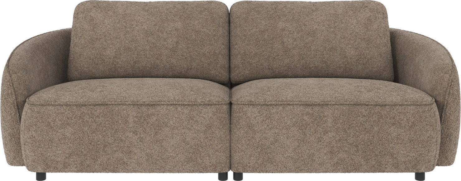 3-personers sofa Rowico Norris Mørk Beige Anna 6 Nordisk Design FSCÂ®-mix Træramme Nozag-Fjedre High Resilience-Skum