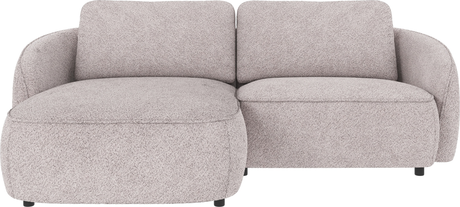 Chaiselongsofa venstrevendt Rowico Norris Anna-stof lysegrå B226xD162 cm