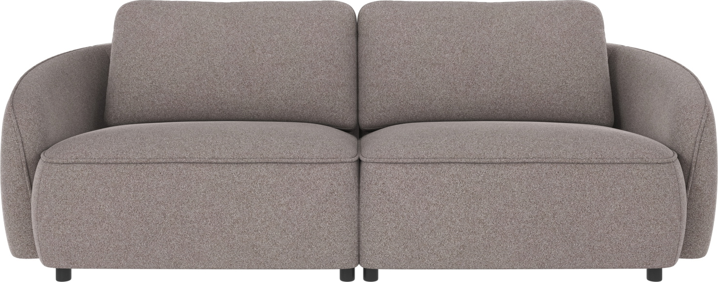 Rowico Norris 3-personers sofa gråbeige stof Brenda - polstret lounge-sofa H80×B226×D102 cm