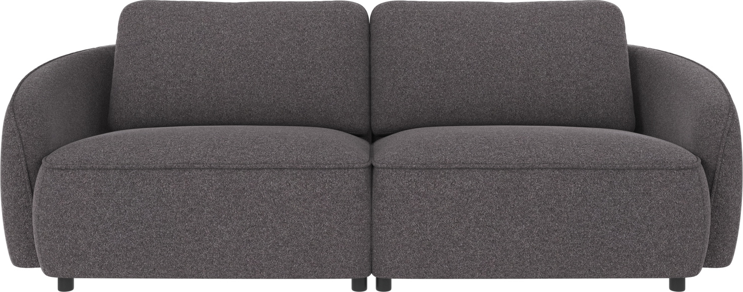 Rowico Norris 3-personers sofa mørkegråt Brenda polyester FSC-ramme