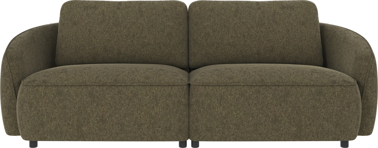 3-personers sofa Rowico Norris Brenda 77 dybgrøn 100% polyester skandinavisk design B226×D102×H80 cm