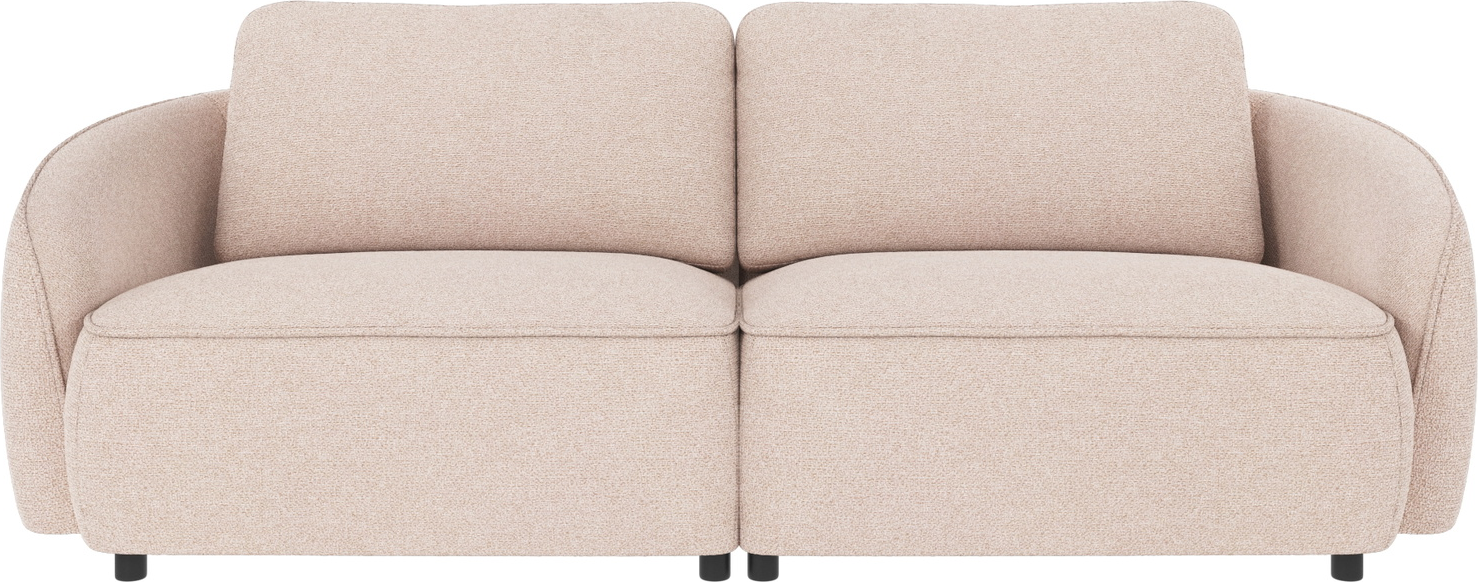 3-personers sofa Rowico Norris i lysebeige Max stof