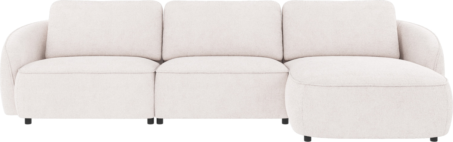 Chaiselongsofa Højrevendt Rowico Norris Greg Polyester Hvid