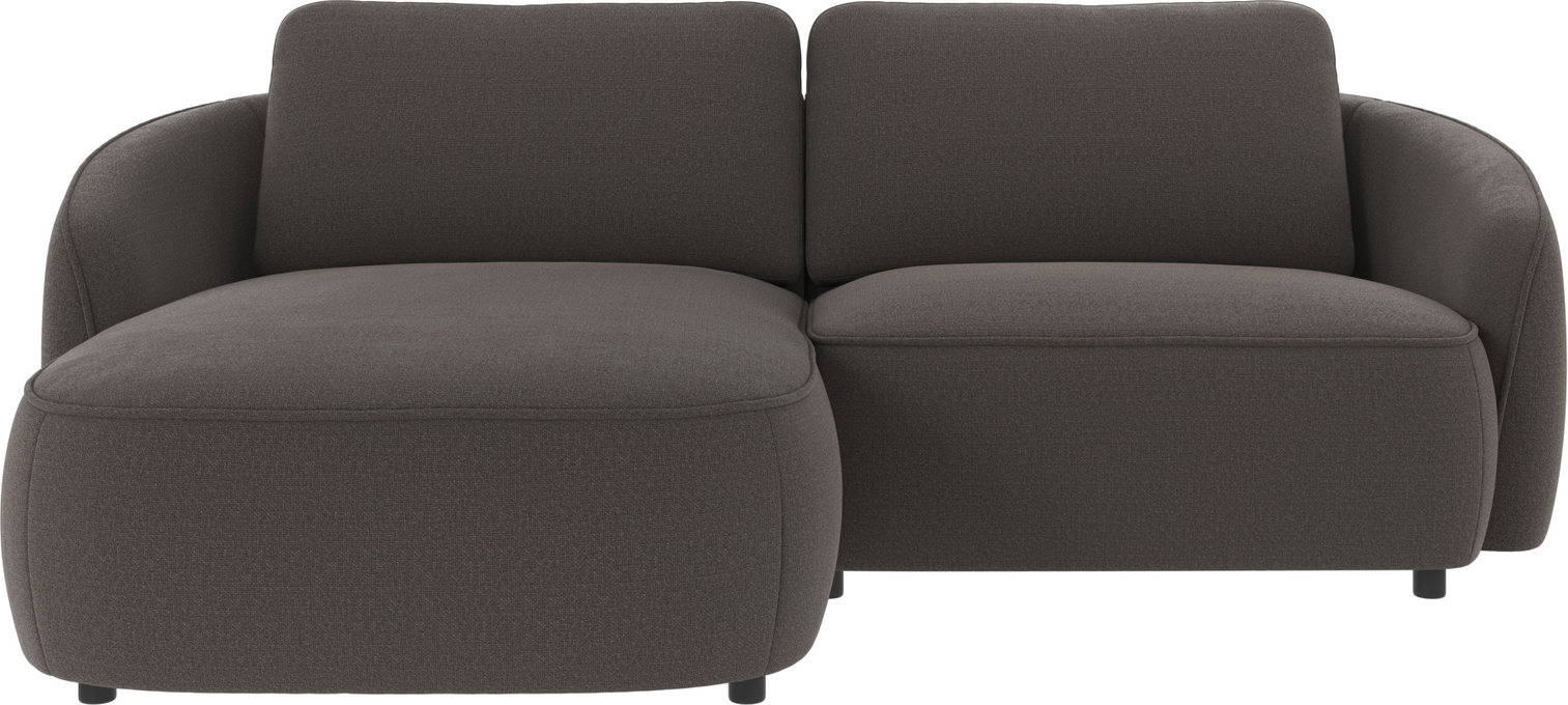 Chaiselongsofa Rowico Norris Rita 68 mørkegrå venstrevendt 226x162x80 cm