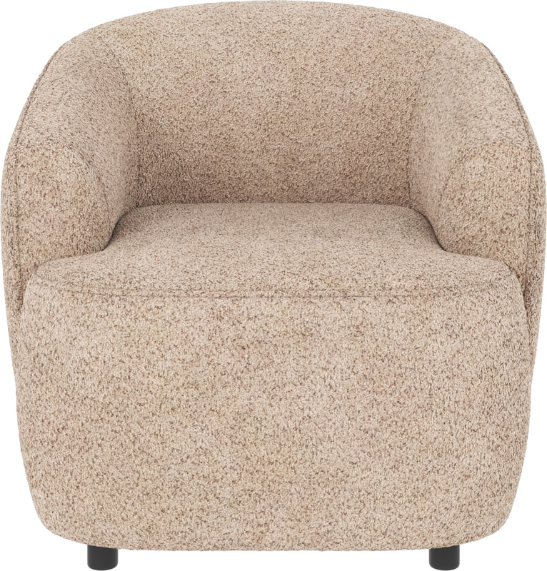 Loungestol Rowico Dermot lysebeige Anna 2 polyester lænestol