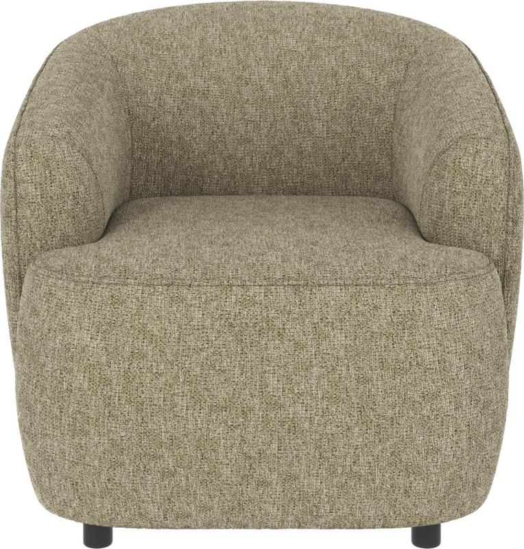 Loungestol Rowico Dermot Max 55 grøn - skandinavisk stoflænestol, Nosag-fjedre, Martindale 40.000, FSC-mix