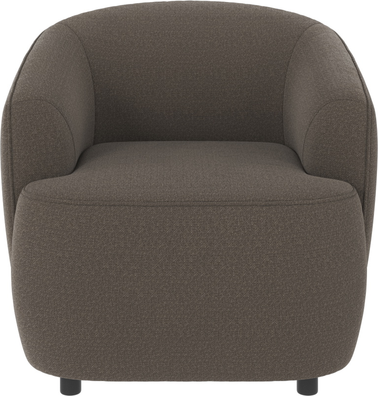 Loungestol hvilestol Rowico Dermot Rita 108 i mellemgrå polyester