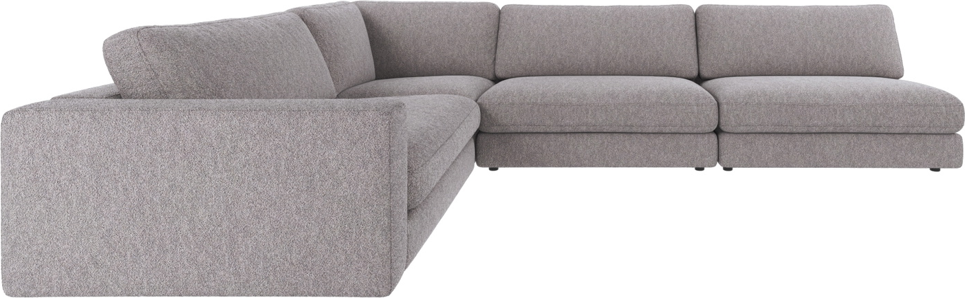 Hjørnesofa Rowico Duncan modulsofa i Alice 149 Grå 325×230 cm