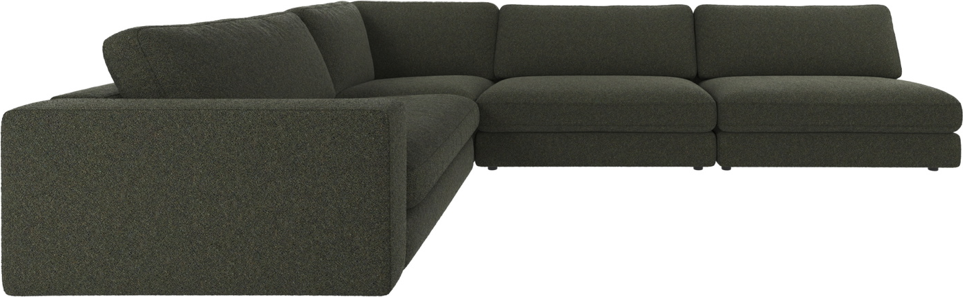 Hjørnesofa Rowico Duncan Alice 162 grøn 325x230 cm stof