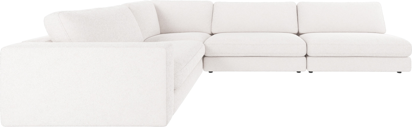Hjørnesofa Rowico Duncan Bobby 1 hvid polyester modulopbygget 325×230 cm