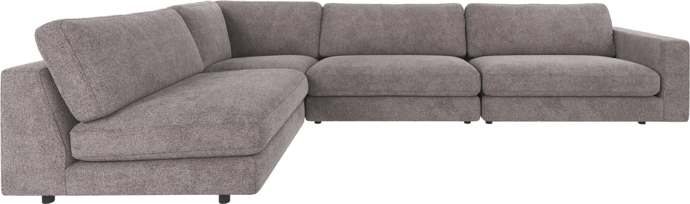 Hjørnesofa Rowico Duncan modulopbygget grå tekstil FSC-mix 345x216 cm
